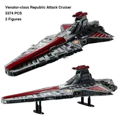 Star Wars Venator-Class Republic Attack Cruiser 75367 Compatible UCS Clone Wars Foto 1 de 4