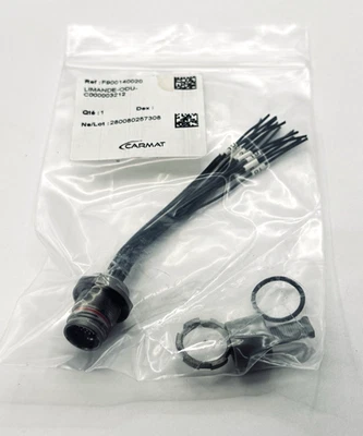 CARMAT ODU AMC Circular Metal Connector 19-pin w/ 4" leads - Image 1 of 4