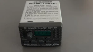 Behringer Shark DSP110 Digital Multi-Function Signal Processor - NO power adapte - Picture 1 of 3