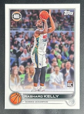 2022-23 Topps NBL Base #91 Rashard Kelly - Tasmania JackJumpers - Image 1 of 2