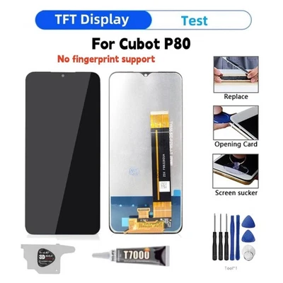 Display LCD TFT Screen Touch Digitalizzatore Assemblaggio Ricambio per Riparazione Cubot P80 - Immagine 1 di 4