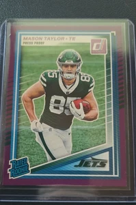 2025 Panini Donruss - Rated Rookie Mason Taylor #328 Purple Press Proof (RC) - Picture 1 of 1