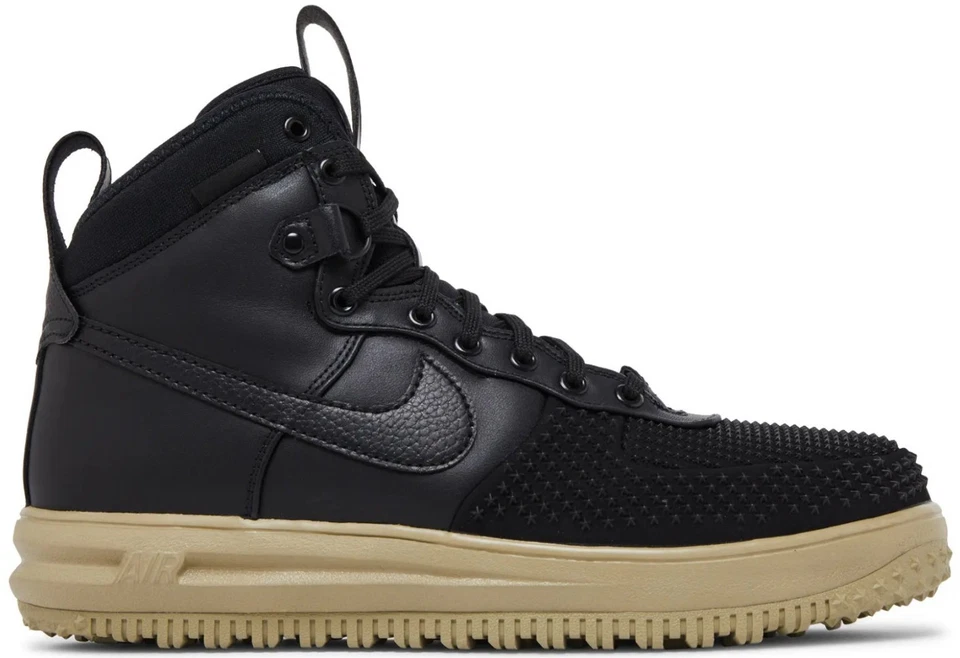Size 10 - Nike Lunar Force 1 Duckboot Black Neutral Olive