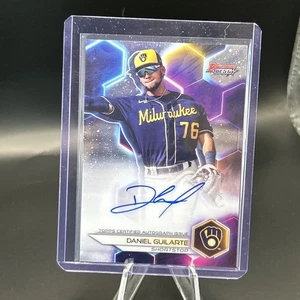 2023 Bowman's Best - Daniel Guilarte Prospects Auto - Milwaukee Brewers #B23-DGE - Bild 1 von 1