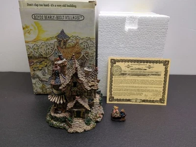 Bearly Built Village Boyds Town Trumbles Mansion #19020 开箱 — 第 1/4 张图片