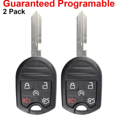 2 Replacement for 2012-2015 Ford Taurus Expedition Explorer Flex Remote Key Fob - Image 1 of 4