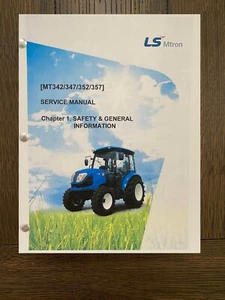 Manual de servicio del tractor 342 347 352 357 para LS Mtron MT342 MT347 MT352 MT357 - Imagen 1 de 12