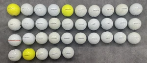 35 Bridgestone AAAA (NEAR MINT) Tour B XS Golf Balls (#BONAF) - Picture 1 of 4