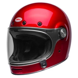Bell Bullitt Integralhelm Motorradhelm Candy Red Retro - Bild 1 von 6