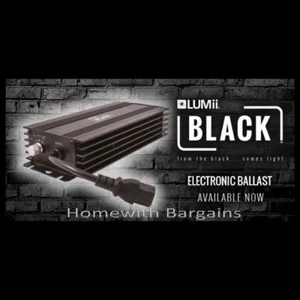 600w LUMii BLACK Electronic Digital Dimmable Ballast 250w 400w 660w Super Lumen - Picture 1 of 6