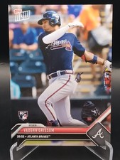 2023 Topps Now Road To Opening Day #OD-155 Vaughn Grissom RC - Atlanta Braves