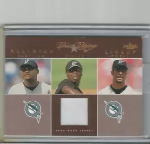 2004 Classic Clippings DONTRELLE WILLIS All-Star Lineup Game-Worn Jersey Relic - Picture 1 of 2