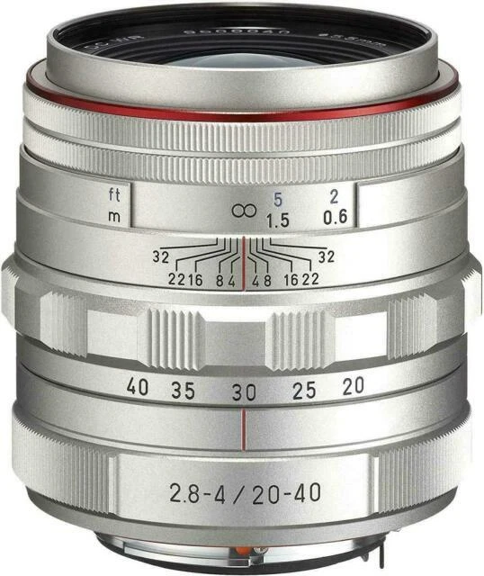 PENTAX DA 20-40mm F2.8-4 ED Limited DC WR Standard Lens - Silver