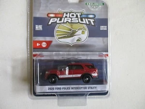 2020 GREENLIGHT FORD POLICE INTERCEPTOR DETROIT UTILITY 1/64 3 INCH - Picture 1 of 3