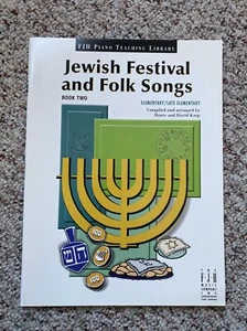 Jewish Festival and Folk Songs, brand-new piano book, FJH Piano Teaching Library - Picture 1 of 5