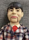 3 STOOGES MOE HOWARD VENTRILOQUIST DOLL BY HORSMAN IN Good Working Condition