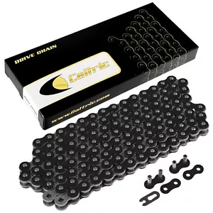 Black Drive Chain for Kawasaki KDX175 KDX200 KDX220R KDX250 KDX400 KDX420 450 - Picture 1 of 8