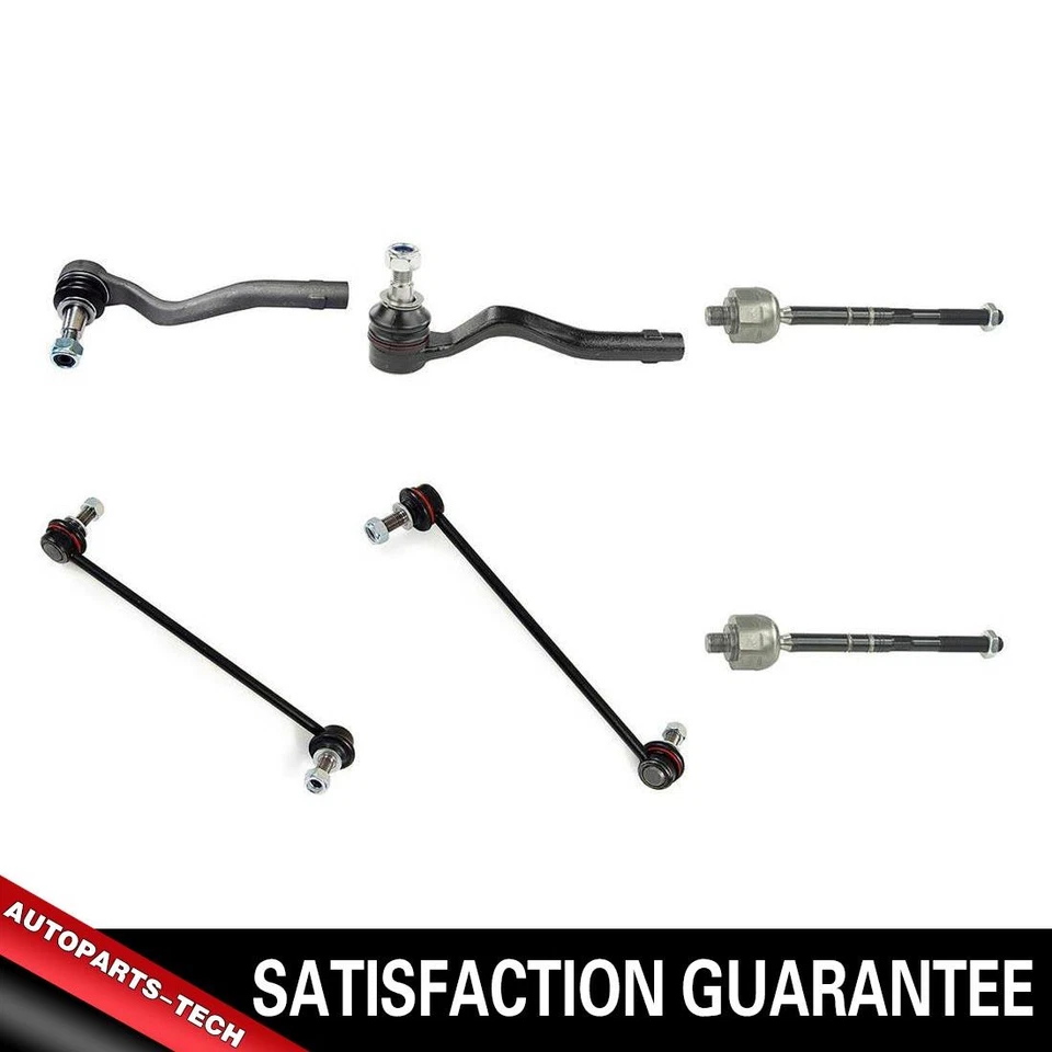 Barra estabilizadora Tierod con extremo de barra estabilizadora delantera 6 piezas para Mercedes-Benz GLK250 2013 2014 Foto 1 de 4