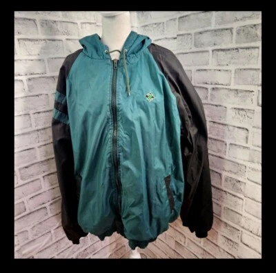 Jacket By Jerzees Size Youth Large Dark Green, Zip Up, Hooded - Image 1 of 4