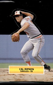 1989 Donruss All-Stars #NNO Cal Ripken Jr. Pop-Ups Very Good