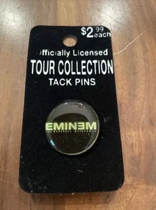 Eminem Officially Licensed Tour Collection Tack Pin 1” Rap Marshall Mathers LP - Picture 1 of 3