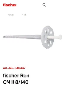 Fischer FIF CN11 8/140 Insulation Support - Picture 1 of 2