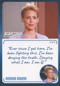Star Trek TNG Archives & Inscriptions 41 Amanda Rogers Variation 9 of 9