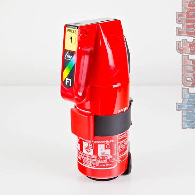 Estintore Auto Estintore a Polvere 1kg Gloria F1G A B C Design incl. Supporto Auto - Immagine 1 di 2