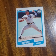 #326 Ted Higuera - Milwaukee Brewers - 1990 Fleer Canadian Baseball