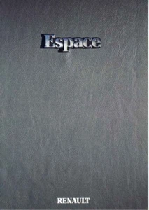 Catalogue brochure Renault Espace Cuir 02/1990 Suisse français deutsch italiano - Picture 1 of 2