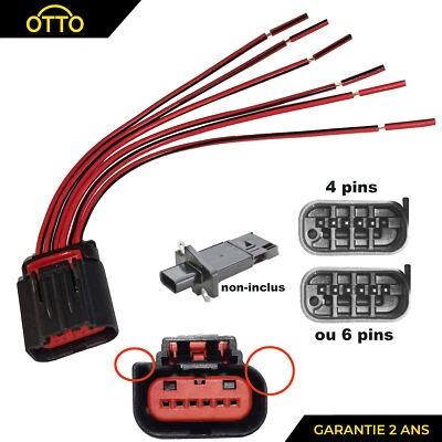 Connettore Scheda Fascio Debimetro Aria Pinze per C5 III JUMPER 2.2 Debimetro - Immagine 1 di 4