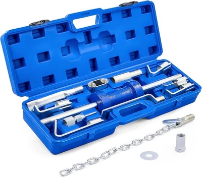 Orion Motor Tech Heavy Duty Slide Hammer Dent Puller Set, Auto Body Blue  - Image 1 of 4