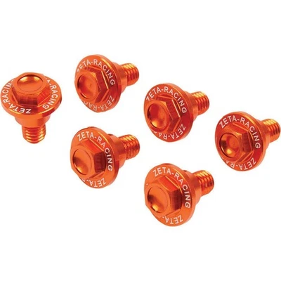 ZETA Fork Guard Bolt - Orange ZE88-9503 - Image 1 of 3
