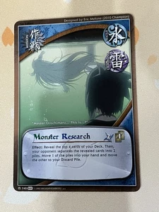 Naruto CCG, Monster Research, 740, 1. Auflage, LP, selten - Bild 1 von 2