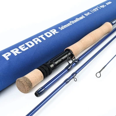 Maxcatch Predator Saltwater Fly Fishing Rod: 9ft, 4-Piece, 8/9/10/12 Weight (... - Image 1 of 4