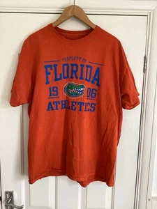 Camiseta para hombre Russel Florida Gators manga corta atlética NCAA naranja 2xl RETRO - Imagen 1 de 4