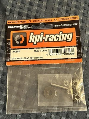 Vintage RC Car HPI Racing A850 Differential Bevel Gear NIB RS4 MT - Image 1 of 4