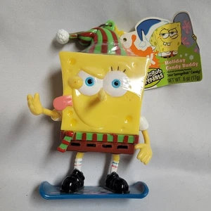 NEW 2005 Green Label SpongeBob SquarePants Christmas Candy Keychain Figure Toy  - Picture 1 of 3