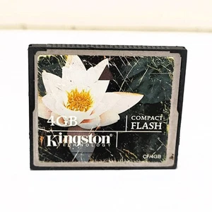 KINGSTON TECHNOLOGY CF/4GB COMPACT FLASH CARD - Picture 1 of 12