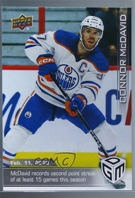 2022-23 Upper Deck Game Dated Moments /599 Connor McDavid #54 - Image 1 of 2