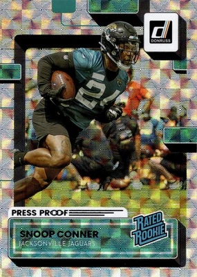 2022 Panini Donruss - Snoop Connor #345 Snoop Connor Press Proof Hyper (RC)  - Image 1 of 2