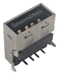300pc 17043500-01 USB-A Connector Conn 4 1 Thr Hor MP80475124082600025 NEW - Picture 1 of 10