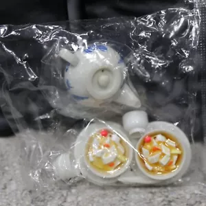 Figurina KAIYODO Manchu Han festa imperiale cucina cinese miniatura 杏仁豆腐 - Foto 1 di 7