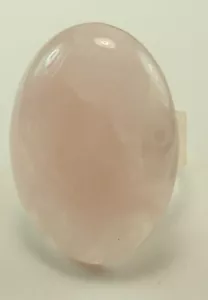 ANILLO Cuarzo Rosa Ajustable Tamaño - Imagen 1 de 2