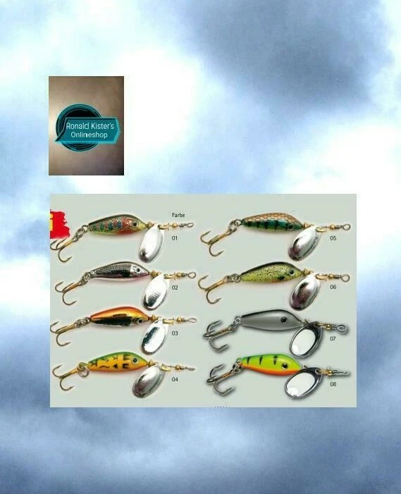  Wobbler/Spinner , TRENDEX Mini von Behr in verschiedenen Farbdekoren - Bild 1 von 4