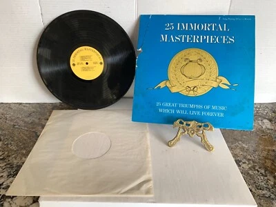 VTG Record 25 Immortal Masterpieces Various Artists LP Vinyl Record Pickwick, 76 - Image 1 of 4