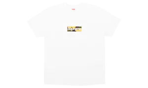 DS Nueva Camiseta Supreme Brooklyn Caja Logotipo Amarillo Camuflado FW17 2017 AUTÉNTICA XL X-GRANDE - Imagen 1 de 9