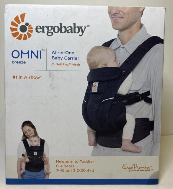 Ergobaby ‎BCZ360PONYX Baby Carrier - Black - Image 1 of 1