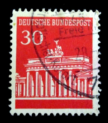 Germany Stamps Scott 954 Deutsches Bundespost 30 Pfennig Used - Image 1 of 2