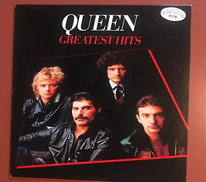 Queen Greatest Hits RARE PROMO LP Japan +INSERTS original inner sleeve + BOOKLET - Picture 1 of 10